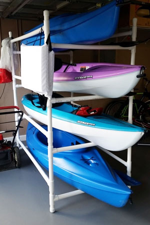 How to Store a Kayak – 7 Smart Storage Ideas (Garage ...